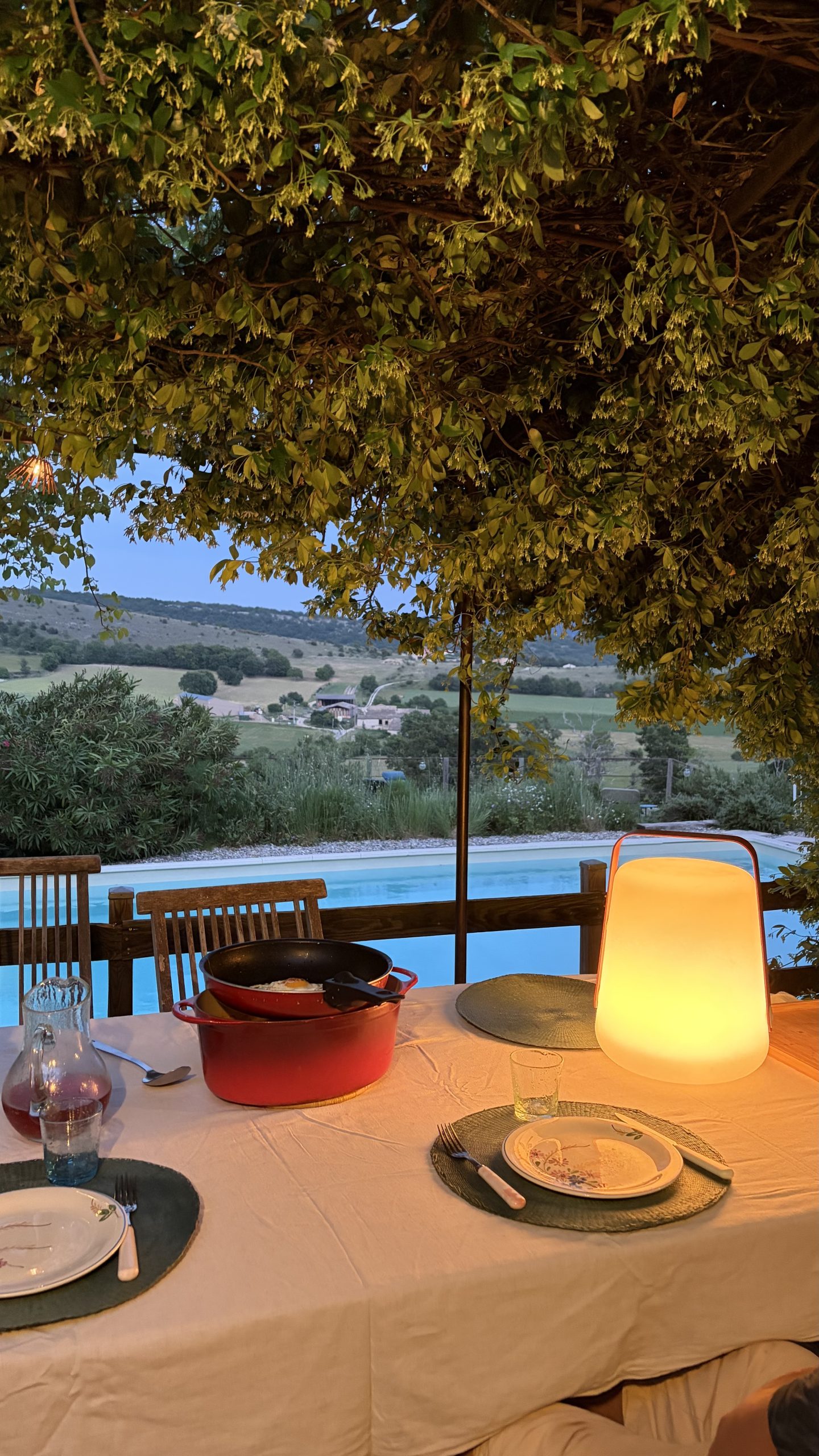 Terrasse Lure soir vt